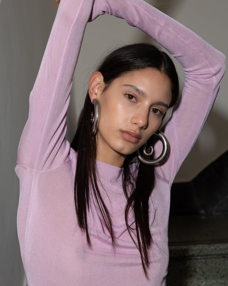 CORDELLINO KNIT LONG SLEEVE TOP - Cradle